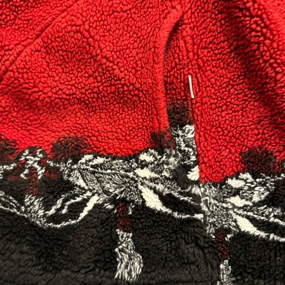 Stylish Red and Black Women's Jacket - Picture 6 of 8